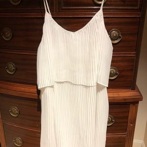 BCBG white dress